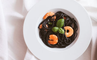 Cuttlefish Ink Pasta for a Spooky Halloween Feast