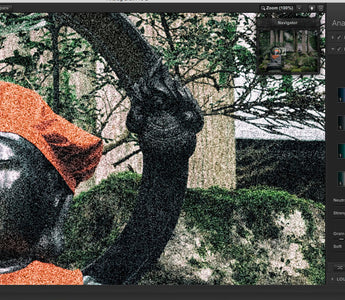 Give digital images an analogue twist