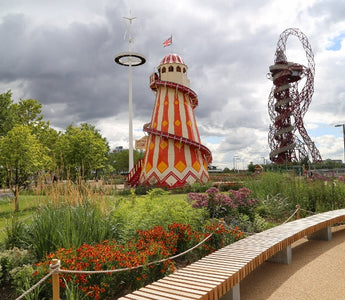Queen Elizabeth Olympic Park – flowers after The Games