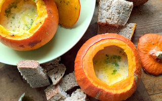 Mini squash fondues