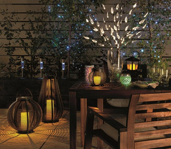 Garden lighting; add a little magic after dark with solar lighting