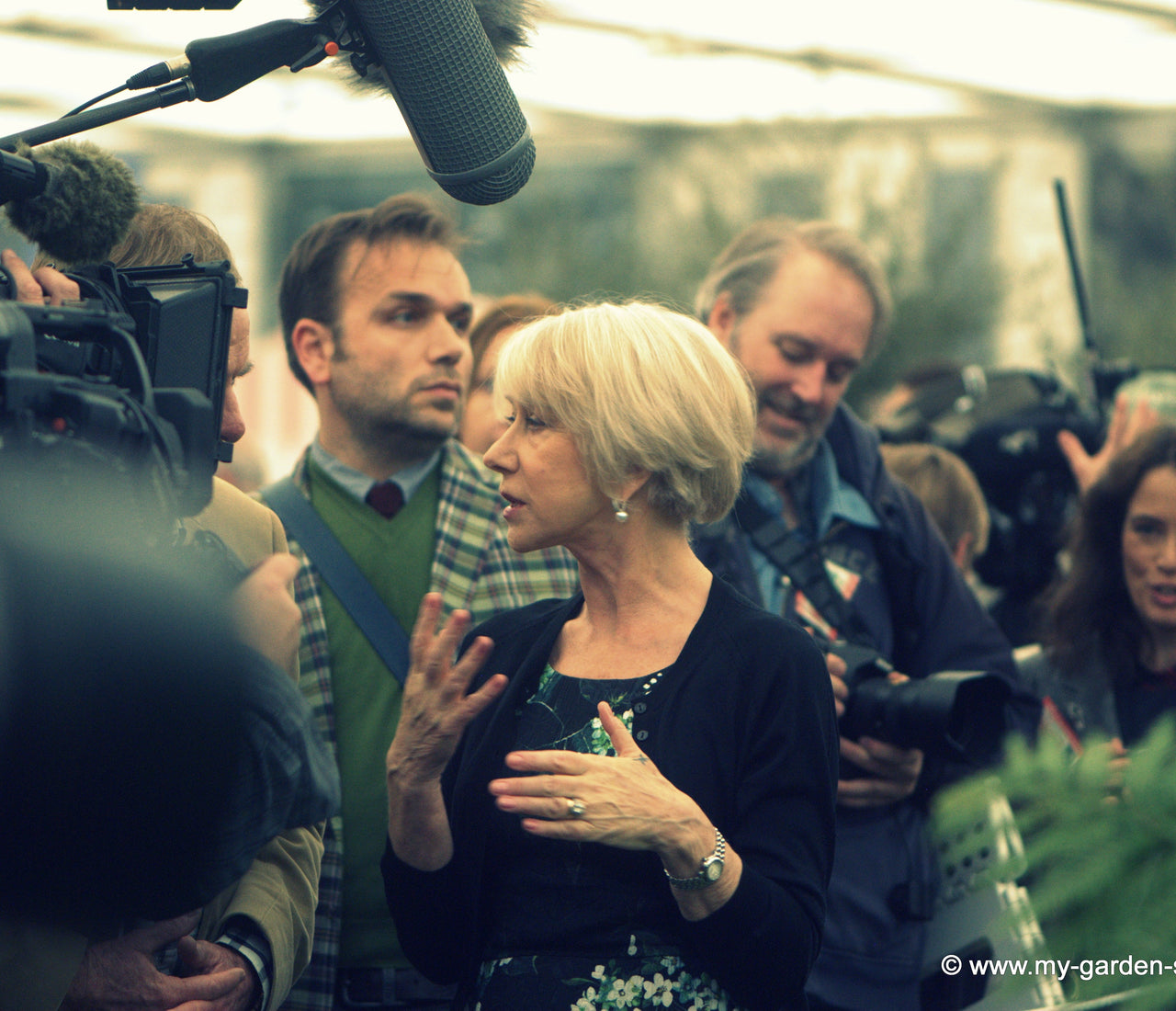 The Chelsea Flower Show Celebrities; People or Plants? Learning with