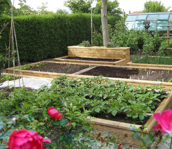 How to make a raised bed, construct steps, build a retaining wall and landscape your garden