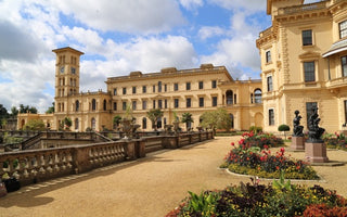 Summer colour at Osborne House; The private residence of Queen Victoria and Prince Albert
