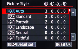 Picture Styles: Changing the look of your images